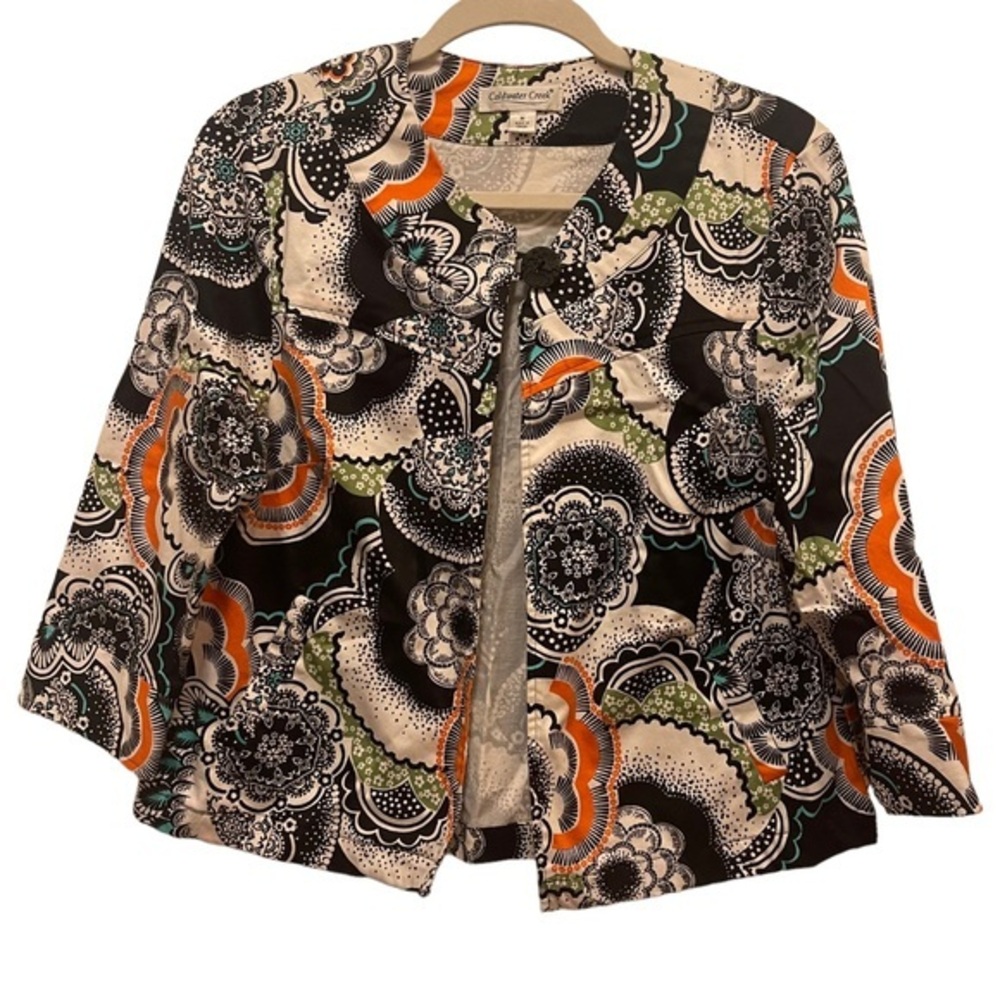 Coldwater Creek 1 Button Jacket Size M NWOT